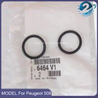 2 PCS New Genuine Heater Water Tank Seal Ring Hose O Ring Seals 6464V1 For Peugeot 307 206 207 308 408 Citroen C2 C5