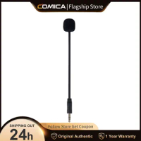 Comica CVM-GM-C1 15cm Cardioid Gooseneck Microphone With 3.5mm TRS For Comica, Sennheiser, Boya, Synco wireless microphones