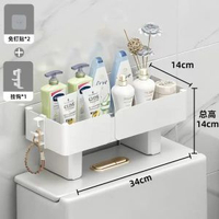 浴室馬桶上方的置物架收納櫃防水廁所壁櫃儲物架衛生間水箱收納架
