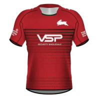 2024 South Sydney Rabbitohs Red Training Jersey Rugby Jersey Custom name and number size S-M-L-XL-XXL-3XL-4XL-5XL
