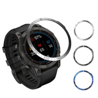 Stainless Steel Watch Bumper Cover For Garmin Fenix 7 7X 6 6X Bezel Ring Anti Scratch Metal Cover Protective Watch Accessories