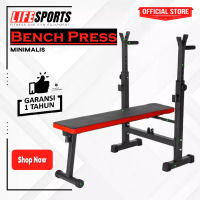 Lifesports LIFESPORTS - New Alat Olahraga Fitness Gym Bench Press Minimalis