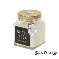 日本John′s Blend 室內香氛擴香膏(135g/瓶)(白麝香WHITE MUSK)