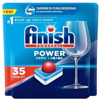 【finish】洗碗錠35入全效合一洗碗塊洗滌球1盒組洗碗機配件(FINISH-TABLET-1)