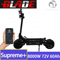 Newest 7260R TEVERUN Fighter Supreme+ 2500W*2 Dual Motor 72V 60Ah Battery 13inch Tire Max Speed 110km/h TFT Display Oil Brake