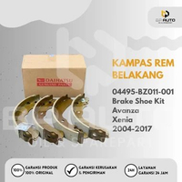 Kampas Rem Belakang Brake Shoe Avanza Xenia 2004-2017 04495-BZ011-001 Original