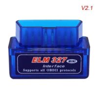 ELM327 Bluetooth V2.1 Mini Elm327 Obd2 Scanner OBD Car Diagnostic Tool Code Reader For Android Windows Symbian English
