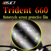 For Triumph Trident 660 Motorcycle Accessories Electronic Dashboard Protective Film Scratch Screen Protector