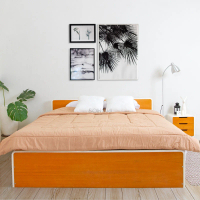 SOHO.ID Furniture Divan Rangka Tempat Tidur - Helsinky Bed Natural