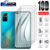 4PCS For Infinix Note 8 6.95" Screen Protective Tempered Glass On InfinixNote8 Note8 MZ-Infinix X692 Protection Cover Film