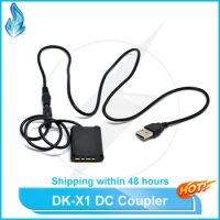 Camera Mobile Power Supply Charger USB Cable DK X1 DK-X1 DC Coupler NP-BX1 NPBX1 Dummy Battery for Sony DSC-RX1 DSC RX100 RX1R