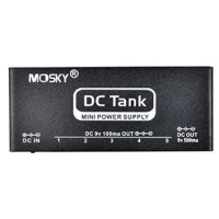 Mosky DC-Tank Mini Pedal Power Supply Guitar Effects Pedal 6 Isolated Output Power Short Circuit /Ov