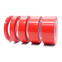 Perekat Lem Lakban Double Tape Akrilik Adhesive Transparan Sticker 3m