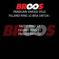 MotoBroos velg racing vrossi Venom Galaxy 2 | Palang 18 VARIO 110,VARIO 125/150,MIO M3,MIO SPORTY FI