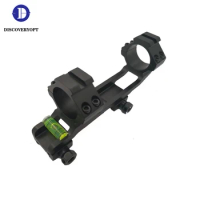 Discovery Scope Mount For Picatinny Rail 20mm With Integrated Level Bubble For 25.4mm And 30mm Pipe Diameters Rifle Scope Mount