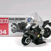 TOMICA HONDA CBR1000RR BLACK HITAM TAKARA TOMY 04 DIECAST MOTOR CBR 1000RR MOTORCYCLE RACE RACING MO