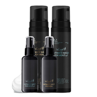 【isLeaf】男性私密激淨慕絲(200ml/瓶)/醒肌抑菌噴霧(60ml/瓶) 魅惑麝香 | 湛藍海洋【uone】男性 私密 慕斯 抑菌 噴霧 清潔