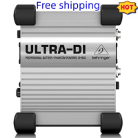 Behringer DI100 Professional Battery/Phantom Powered DI-Box Balanced circuit output aluminum case