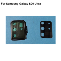 Tested Good For Samsung Galaxy S20 Ultra Rear Back Camera Glass Lens +Camera Cover Circle Housing For Samsung Galaxy S 20 Ultra