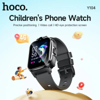 HOCO Kids' Smartwatch with a 1.6-inch HD touchscreen (2.5D), supports 4G, includes LBS/GPS/Wi‑Fi pos