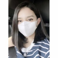 Masker Duckbill 50 Pcs Oncare Emboss 3 Ply