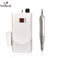 Nailprof 35000RPM Brushless Nail Drill Manicure Pedicure Electric Nail File Machine for Beauty Nails