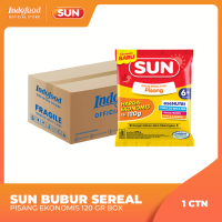 24 PCS - SUN Bubur Bayi 6+ Pisang Susu Ekonomis 120 Gr