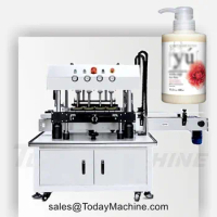 Automatic plastic bottle screw capping machine for Water Perfume Shampoo Cosmetic Nail Polish Bottles