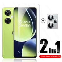 2In1 Protective Glass For OnePlus Nord CE 3 Lite 3Lite CE3 Light 5G Camera Lens Screen Protector HD Film CPH2467,CPH2465 6.72"