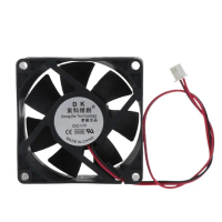 Kipas Tanpa Berus SUHi 70 mm, kipas penyejuk 7025 XH2.54 2 pin untuk PC/server dan CPU, radiator 70×