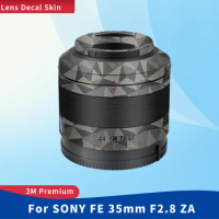 For SONY FE 35mm F2.8 ZA Decal Skin Vinyl Wrap Film Camera Lens Body Protective Sticker Protector Coat FE2.8\35ZA