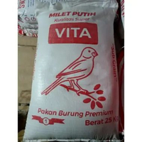 Milet Putih Putih Vita Repack 1 Kg Packing buble wrap