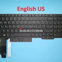 Laptop Keyboard For Lenovo For Thinkpad E15 Gen 2 English US NBLC9 US PKNR15BF0 With Backlit Black New