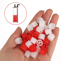 Wihte Red K1 Filter Media Media penapisan biologi Bio Balls rawatan air untuk akuarium tangki ikan k