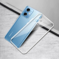 Transparent Phone Case for Xiaomi Redmi Note 12 Pro Plus Explorer Turbo 5G Soft Silicone Note12 12Pro Lens Protective Back Cover