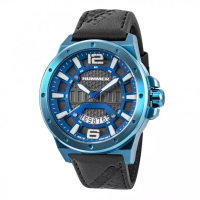Hummer Hummer HM1007-1845 Kulit Hitam Biru Cowok