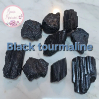แบล็คทัวร์มาลีน (Black Tourmaline) ก้อนดิบ