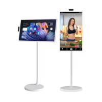 32 Inch Private Capacitive Touch Moving Screen 1920*1080 USB IPS LCD Fitness Display Android Monitor with Stand