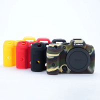 Soft Silicone Rubber Camera Body Case Cover For Canon EF R7 R7 EOSR7 Camera Bag Protective Cover Shell