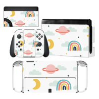 Star Style Vinyl Decal Skin Sticker For Nintendo Switch OLED Console Protector Game Accessoriy NintendoSwitch OLED