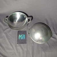 WAJAN KUALI MINI NO 9 SERABI CUCUR BATIK Aluminium Cor Tahan Panas Diameter 16 5 24 cm No 7 8 9 10 H