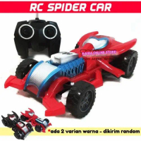 Mainan Mobil R/C Remote Control Spiderman Superhero Plastik Tebal SNI Aman Anak Laki-laki Cowok Kere