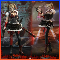 HOTTOYS HT VGM41 1/6 Scale Batman Arkham Knight Female soldier Harley Quinn Full Set Model 12 Inch Action Figure Collection Toys