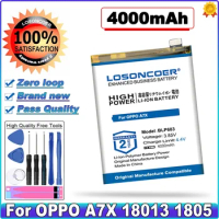 LOSONCOER BLP683 4000mAh Mobile Phone Battery For OPPO A7X 18013 1805