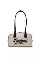 MLB VARSITY CURSIVE DENIM SHOULDER BAG LOS ANGELES DODGERS