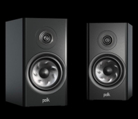 Real and effective Polk audio r100 bookshelf speaker black