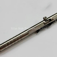 Titanium TC4 EDC 140mm Long Bolt Action Pen 45g with Hungsten Head for Emmergency hammer Personal defense
