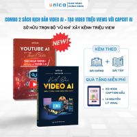 Combo 2 Sách Kịch bản Video AI & YouTube AI Thực Chiến