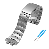สายนาฬิกาสแตนเลส 316L สำหรับนาฬิกา Casio G-Shock รุ่น GMW-B5000 GM-B2100 GMB2100 GMC-B2100 MRG-B2100
