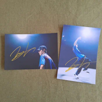 Hand Signed Wang Yibo Autographed Photo 4*6 GIFTS 2022A